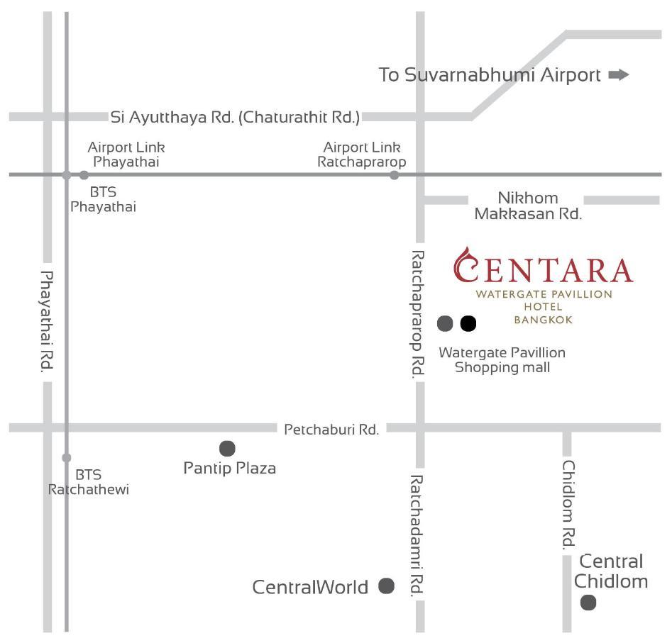 Centara Watergate Pavilion Hotel Bangkok Eksteriør billede